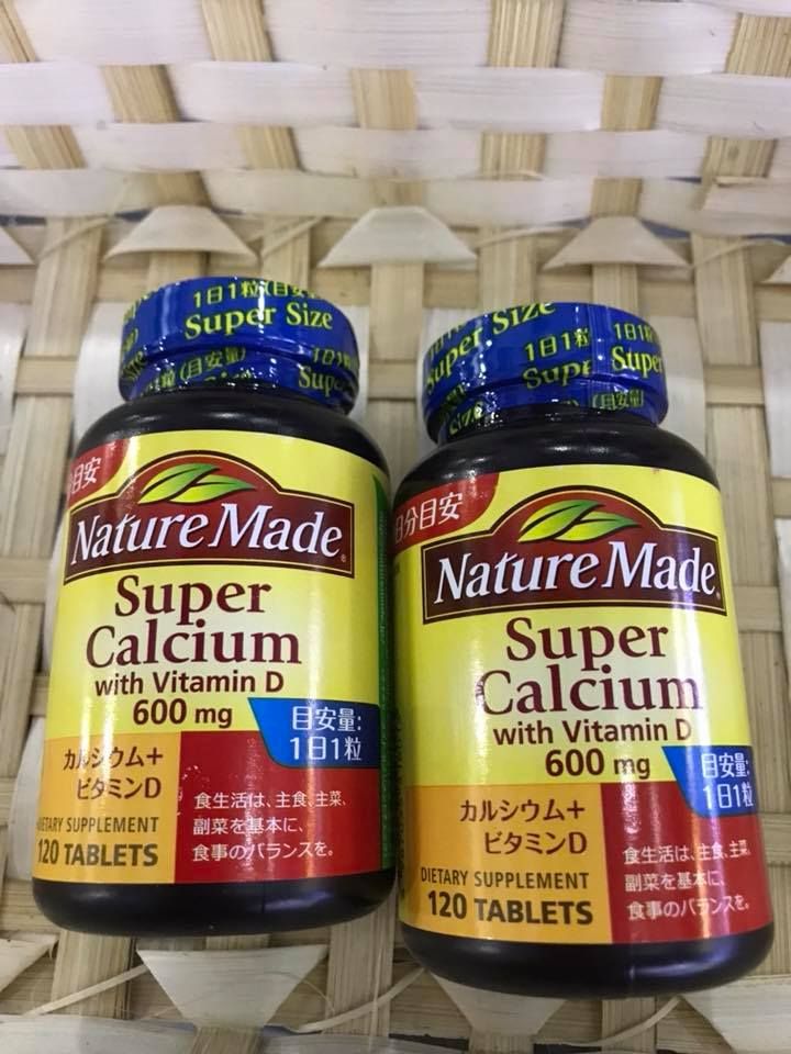 Viên Bổ Sung Canxi Nature Made Super Calcicum