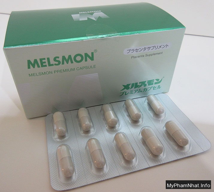 Viên Uống Nhau Thai Melsmon Premium Capsule