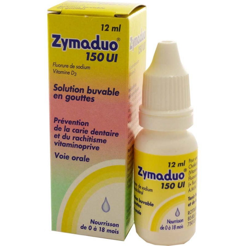 Vitamin Zymaduo 300ui - chống còi xương cho bé