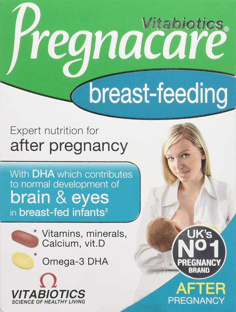 Vitamin dành cho bà mẹ sau khi sinh và cho con bú Pregnacare Breastfeeding