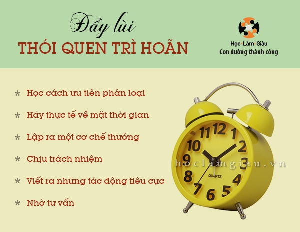 Vượt qua sự trì hoãn