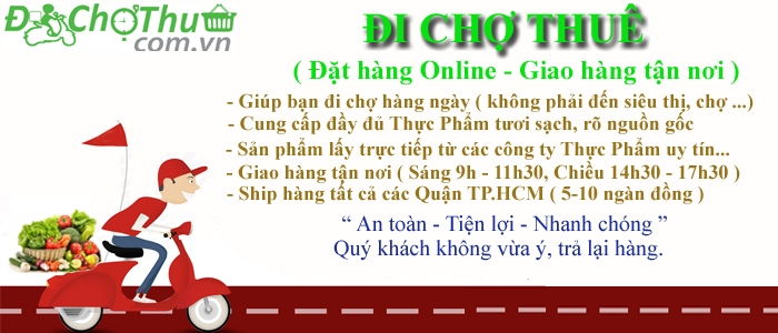 Webiste Dịch vụ Đi Chợ Thuê