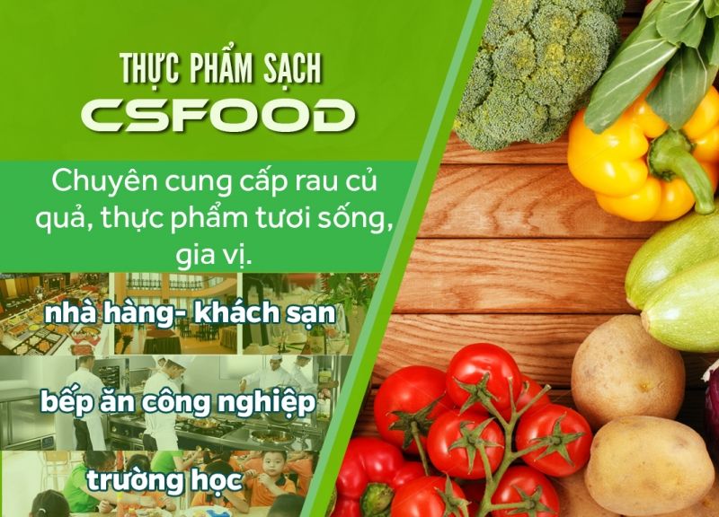 Website thực phẩm sạch CSFood