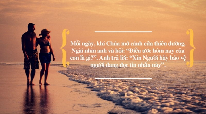 Xin người hãy bảo vệ người con gái mà con thương yêu Xin người hãy bảo vệ người con gái mà con thương yêu