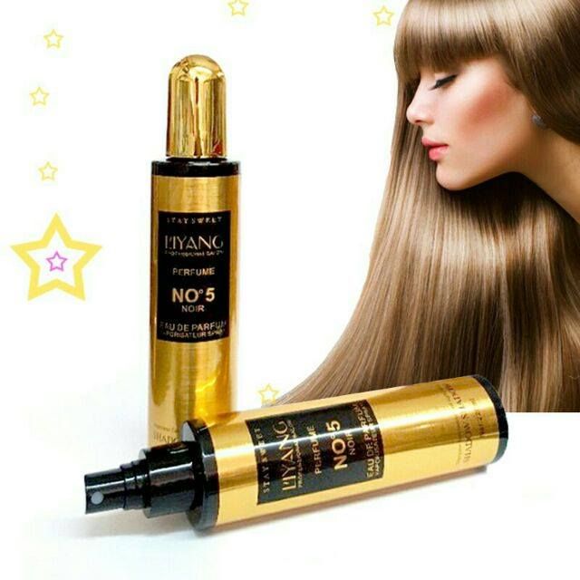 Xịt dưỡng tóc hương nước hoa Liyang No5