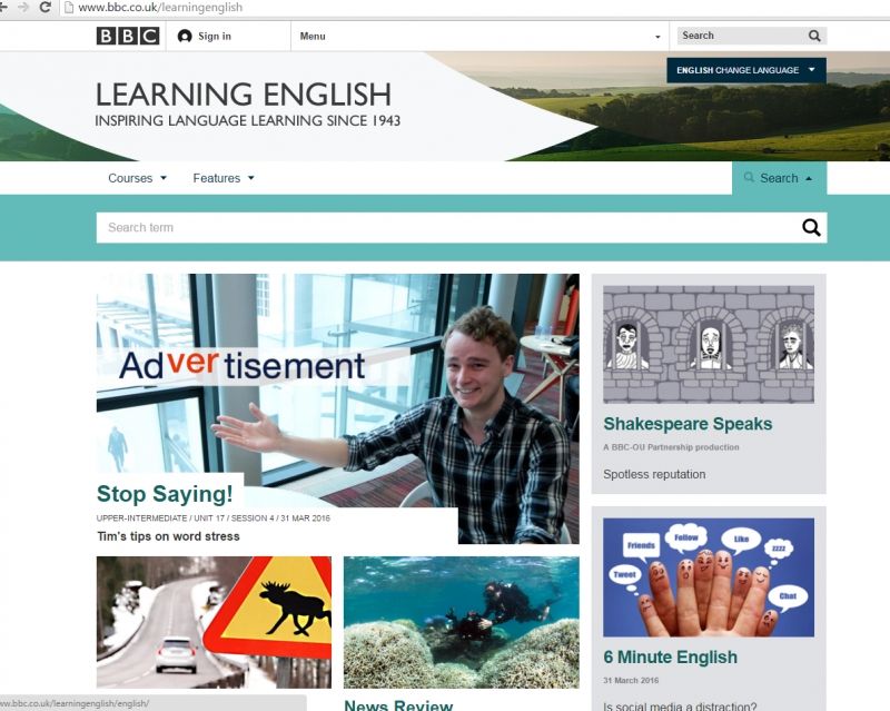 3	BBC learning English