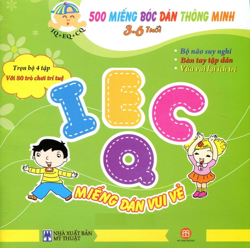 500 miếng bóc dán thông minh - IECQ miếng dán vui vẻ