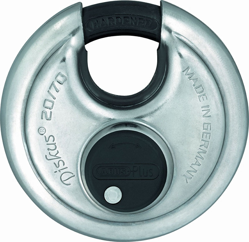 ABUS 20/70 KDB Extreme High-Security Stainless Steel Diskus Keyed Different Padlock