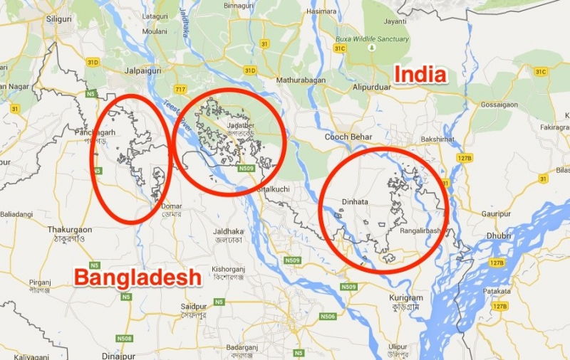 Ấn Độ - Bangladesh: 4 053 km