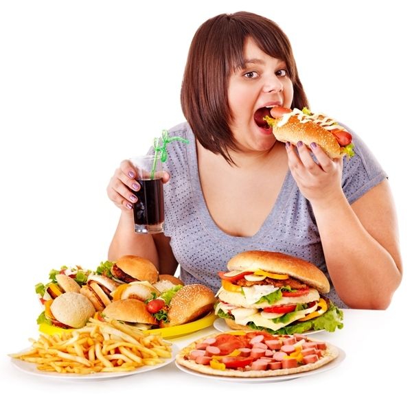 Ăn quá nhiều và tăng cân