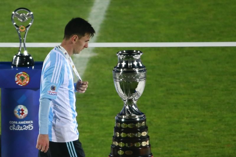 Argentina thua ván chung kết thứ 3 trong 3 năm, lỡ hẹn với Copa America