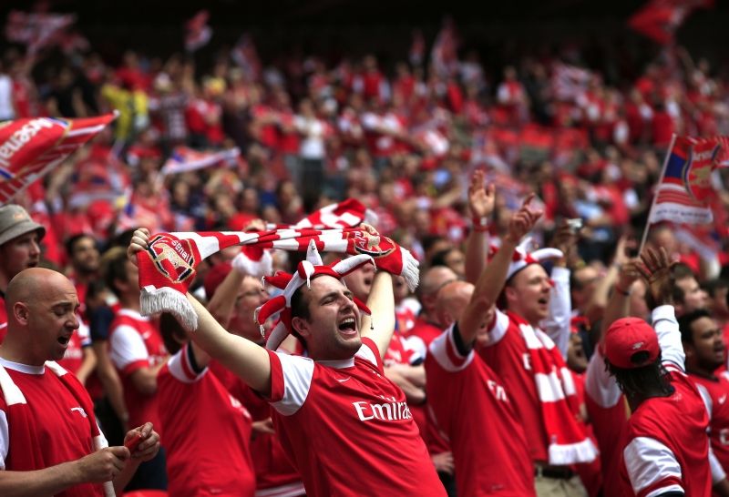 Arsenal - 196 triệu cổ động viên