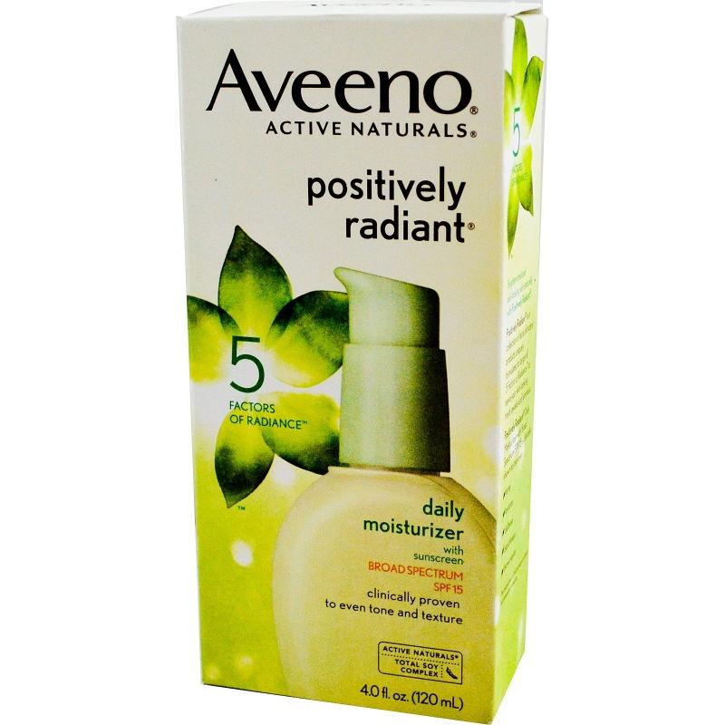 Aveeno Positively Radiant Skin Daily Moisturizer SPF 15