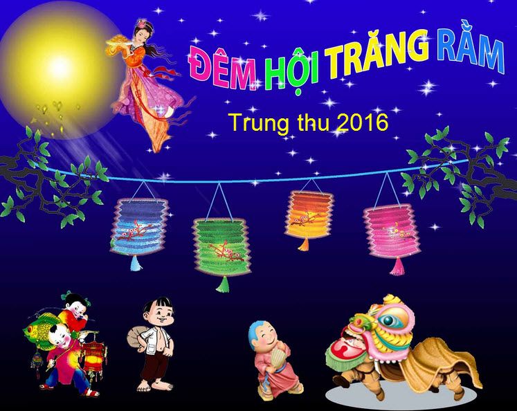 Bài thơ: TRUNG THU Ở XÓM TÔI -  Phan Thu Hà