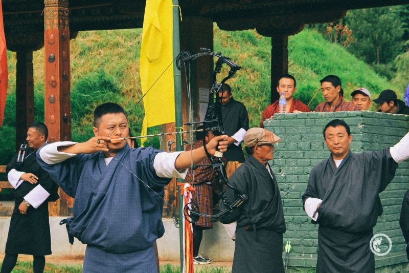 Bắn cung là môn thể thao truyền thống của Bhutan