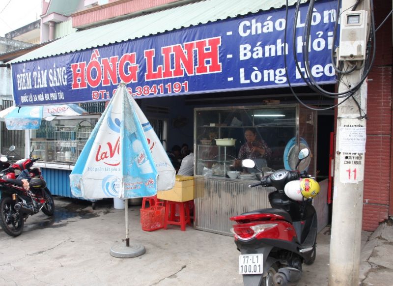 Bánh Hỏi Lòng Heo Hồng Linh