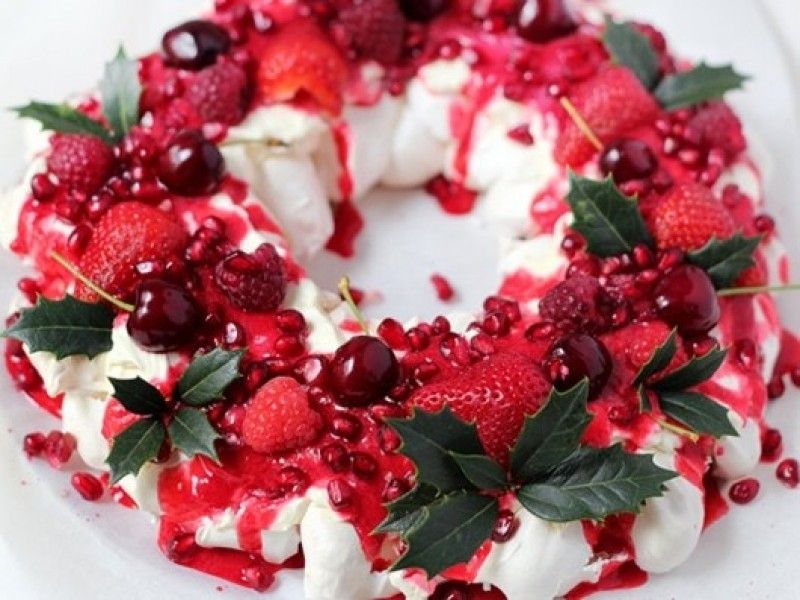 Bánh Pavlova của Úc và New Zealand