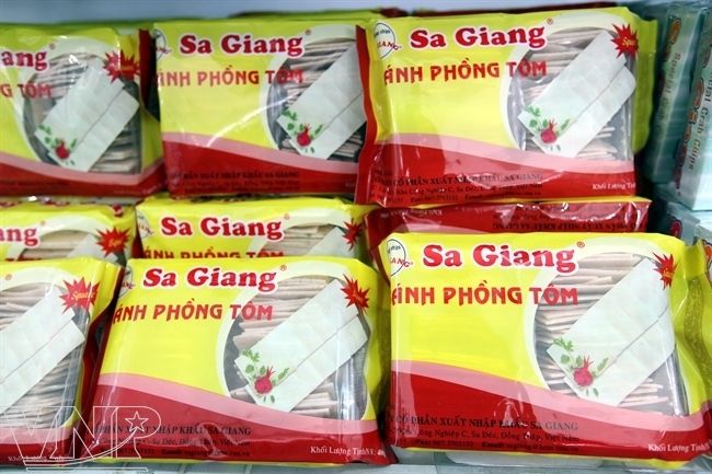 Bánh phồng tôm Sa Giang