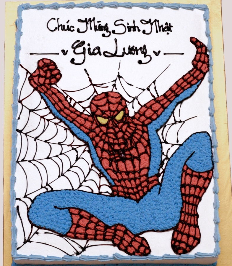 Bánh sinh nhật Spiderman