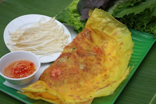 Bánh xèo lá chuối