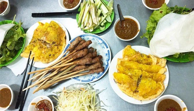 Bánh xèo, nem lụi Đội Cấn - Thủy Xèo Bánh xèo, nem lụi Đội Cấn - Thủy Xèo