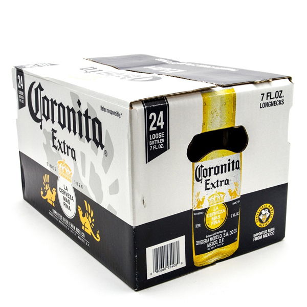 Bia Corona Extra (Mexico, Thùng 24 Chai 355ml)