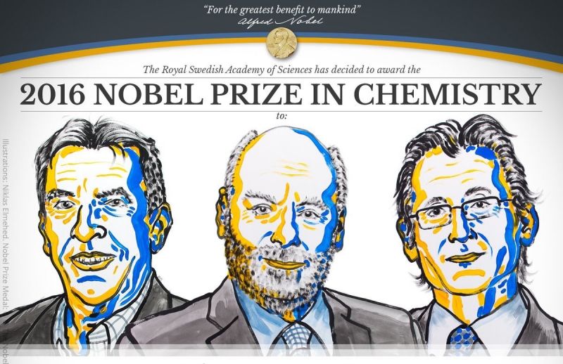 Bộ ba nhà khoa học Anh, Pháp, Hà Lan đạt giải NOBEL hóa học
