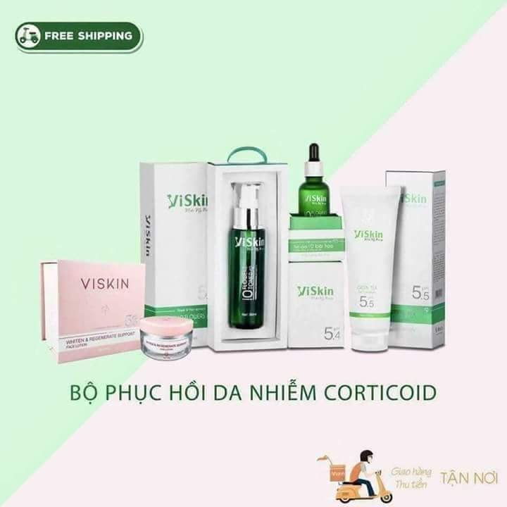 Bộ sản phẩm phục hồi da VisKin