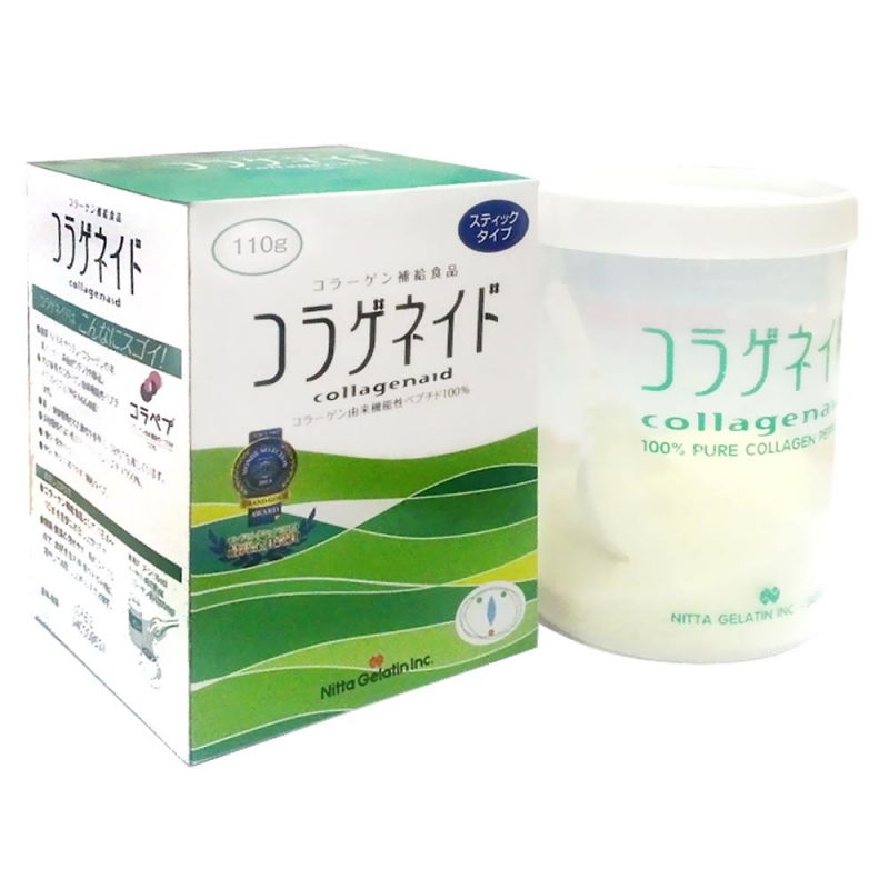Bột Bổ Sung Collagen Aid Nitta Gelatin Cao Cấp Nhật Bản