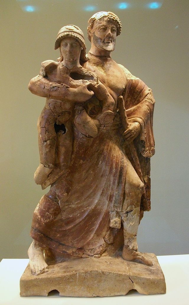 Bức tượng Zeus và Ganymede