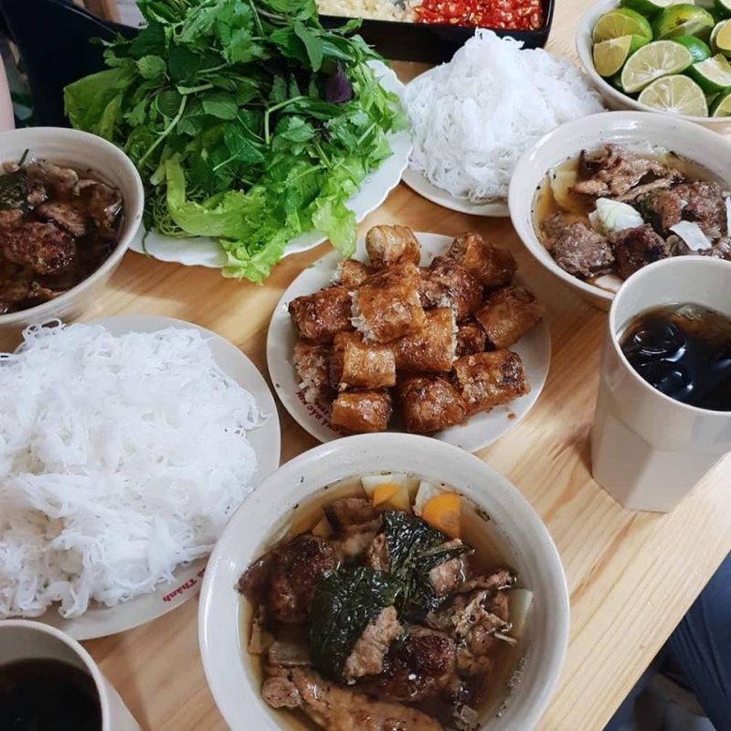 Bún chả Đắc Kim - Hàng Mành