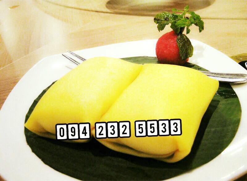 Bánh Crepe Nhân Kem Tươi Bánh Crepe Nhân Kem Tươi
