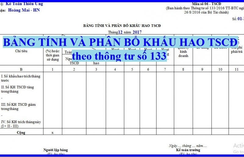 Các khoản phụ