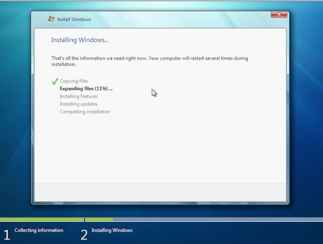 Cài lại Windows nếu máy bị nhiễm virus