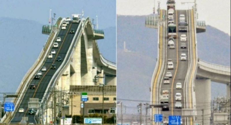 Cầu Eshima Ohashi ở Nhật Bản