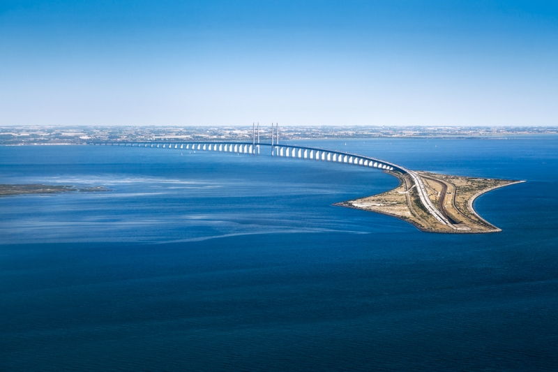 Cầu The Oresund - Đan Mạch và Thụy Điển