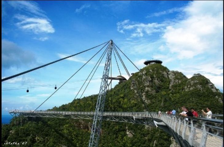 Chiếc cầu treo Langkawi Sky ở Malaysia