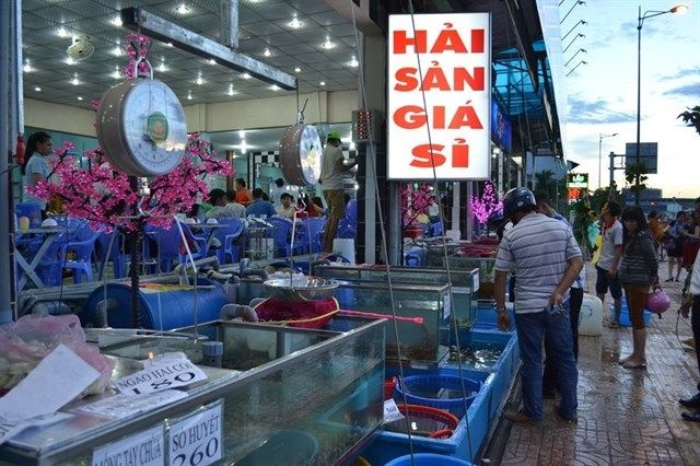 Chợ hải sản Giang ghẹ