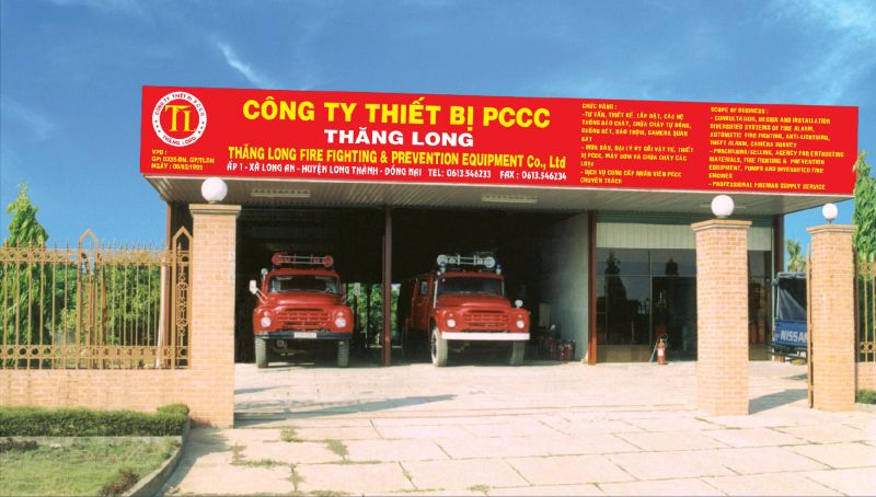 Công Ty TNHH Thiết Bị Phòng Cháy Chữa Cháy Thăng Long