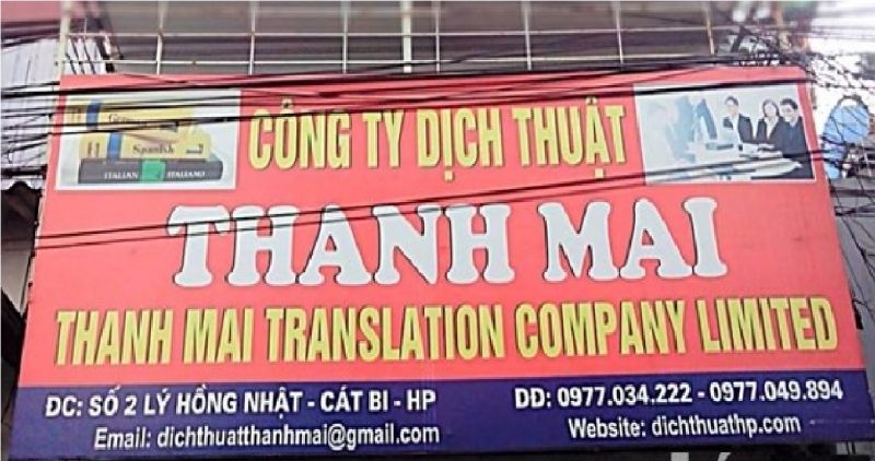 Công ty TNHH Dịch thuật Thanh Mai