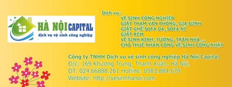 Công ty TNHH dịch vụ vệ sinh công nghiệp Hà Nội CAPITAL