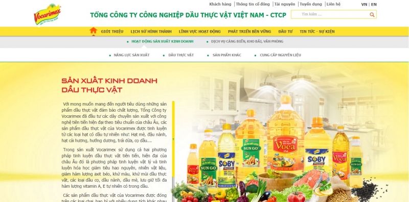 Công ty công nghiệp dầu thực vật  Việt Nam