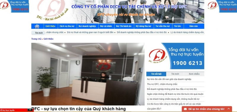 Công ty thu nợ tại Hà Nội DFC