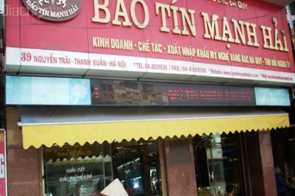 Công ty vàng bạc đá quý Bảo Tín Mạnh Hải