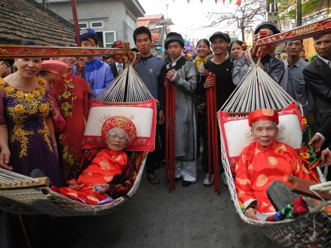 Cụ Huỳnh Văn Lạc và Nguyễn Thị Lành
