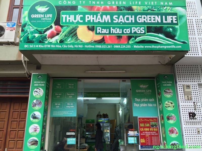 Cửa hàng Thực phẩm Sạch GreenLife Cửa hàng Thực phẩm Sạch GreenLife