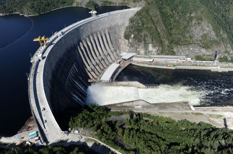 Đập Sayano–Shushenskaya (Nga) - 6,499 MW