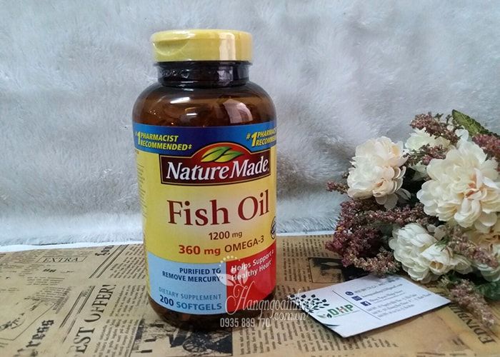 Dầu Cá Nature Made Fish Oil 1200mg Omega 3