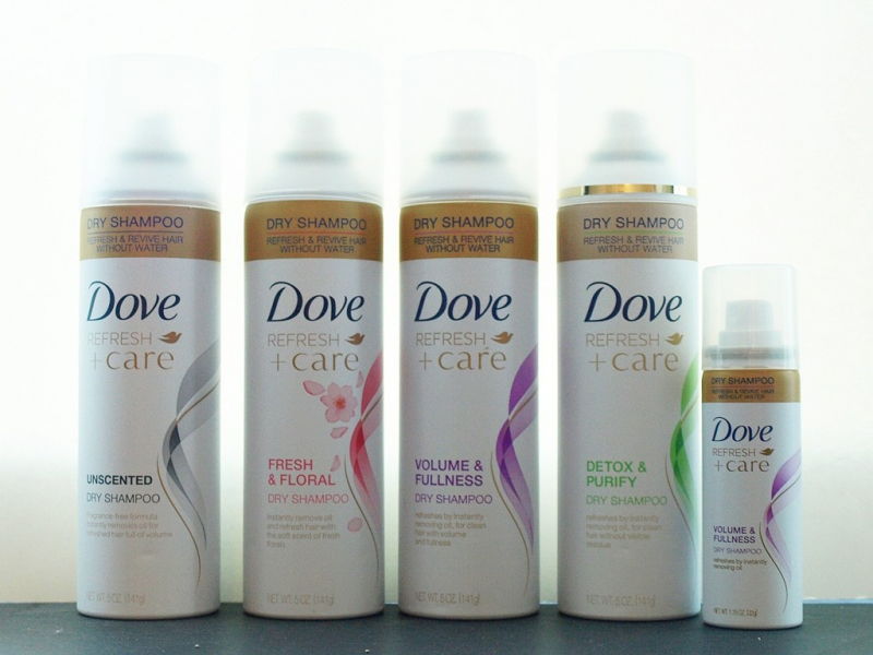 Dầu gội khô Dove Refresh + Care