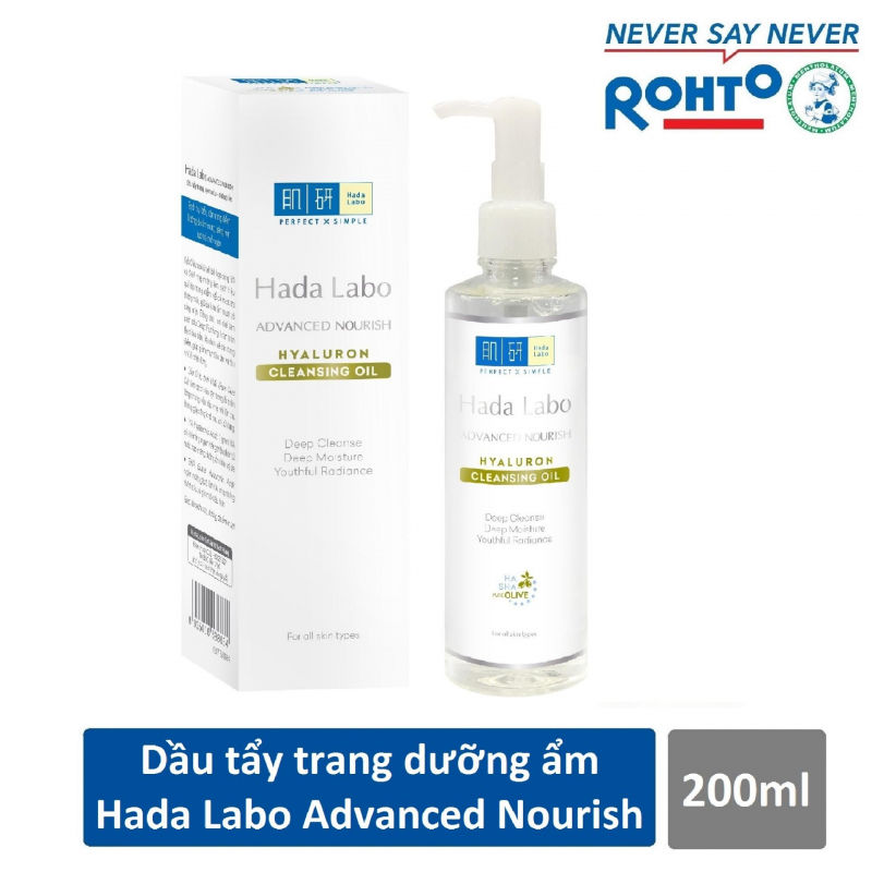 Dầu tẩy trang Hada Labo Advanced Nourish Hyaluron Cleansing Oil